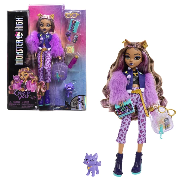 MONSTER HIGH ΚΟΥΚΛΑ CLAWDEEN WOLF