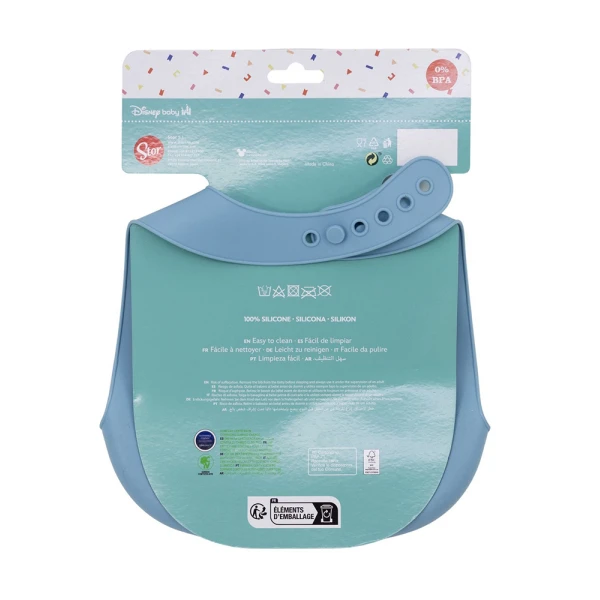 SILICONE BIB MICKEY MOUSE FULL OF SMILES