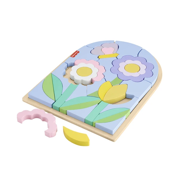 FISHER PRICE ΞΥΛΙΝΟ ΠΑΖΛ 38 τεμ. ΛΟΥΛΟΥΔΙΑ
