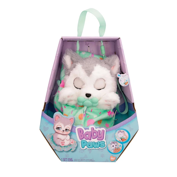BABY PAWS PLUSH INTERACTIVE HUSKY PUPPY 