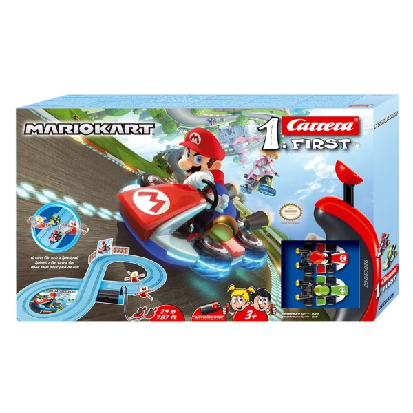 CARRERA FIRST SET 1:50 NINTENDO MARIO KART 2.4m