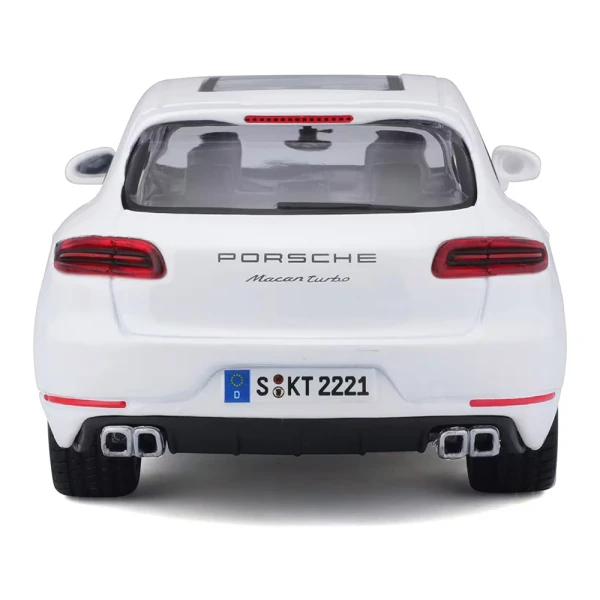 BBURAGO 1:24 PORSCHE MACAN WHITE