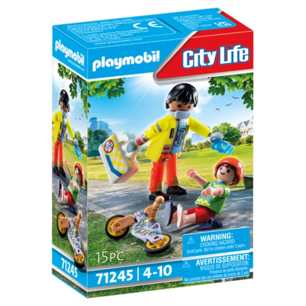 PLAYMOBIL CITY LIFE ΔΙΑΣΩΣΤΗΣ ΜΕ ΠΑΙΔΑΚΙ
