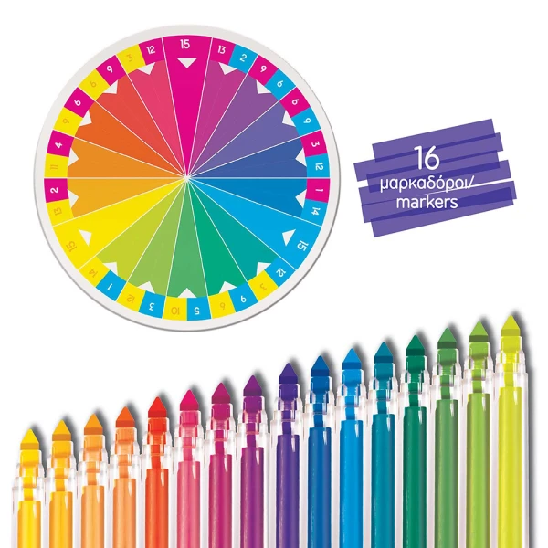 HAPPIHOBBI MARKERS WORKSHOP FOR AGES 5+