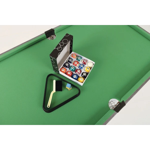 GARLANDO ALL IN 9 FLOOR MULTIGAME (9 GAMES IN 1) WITH TELESCOPIC RODS