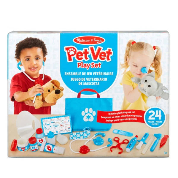 MELISSA & DOUG SET PET VET