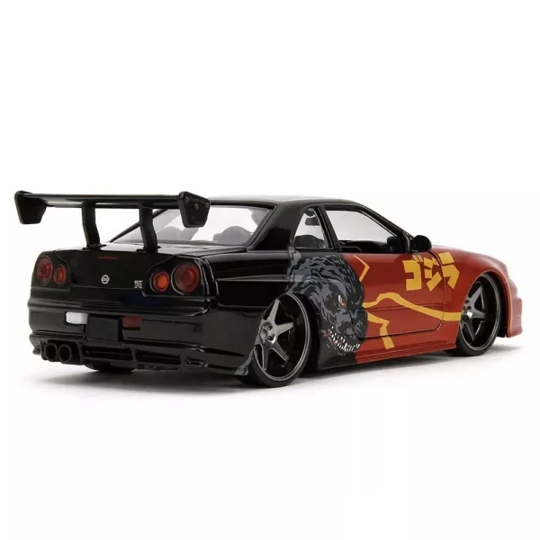GODZILLA ΑΥΤΟΚΙΝΗΤΟ 1:24 2002 NISSAN SKYLINE GTR (R34)