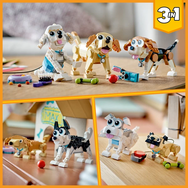 LEGO® CREATOR ADORABLE DOGS