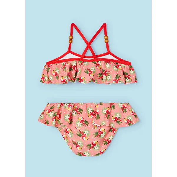 MAYORAL BIKINI FRILL PINK-SALMON