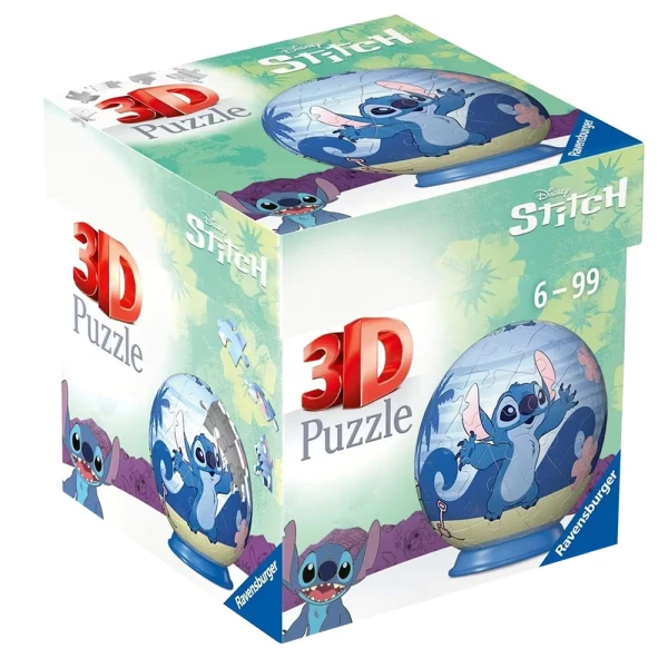 RAVENSBURGER 3D ΠΑΖΛ 54 τεμ. STITCH - 3 ΣΧΕΔΙΑ