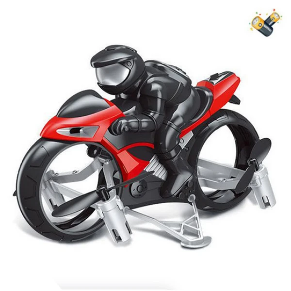 REMOTE CONTROL MOTORCYCLE THA FLIES 2.4GHz - RED