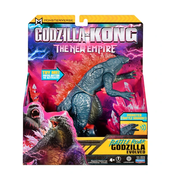 GODZILLA x KONG FIGURE 18 cm WITH SOUND - BATTLE ROAR GODZILLA EVOLVED