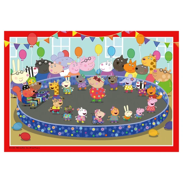RAVENSBURGER PUZZLE 2X24 pcs PEPPA\'S PARTY
