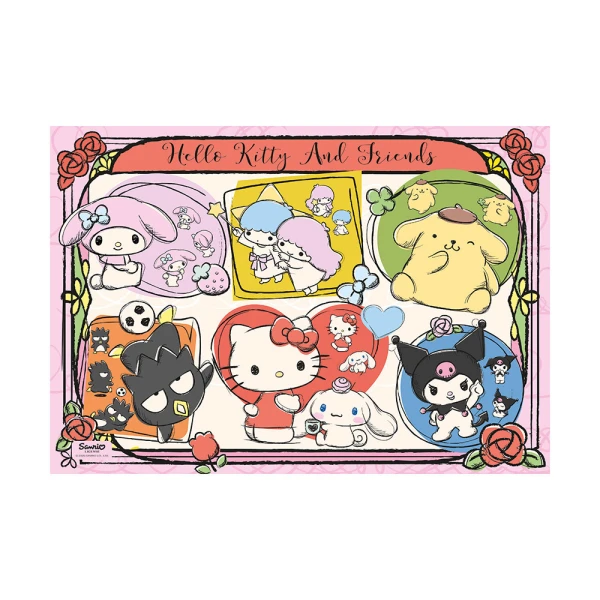 CLEMENTONI PUZZLE H.Q. HELLO KITTY 1000 pcs.