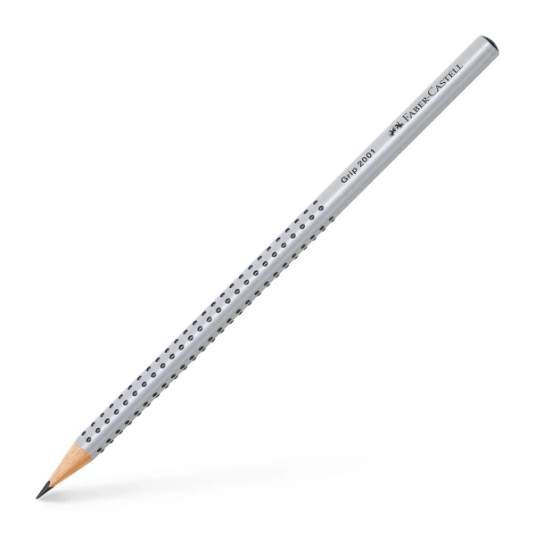 FABER-CASTELL PENCIL GRIP 2001 2B GREY