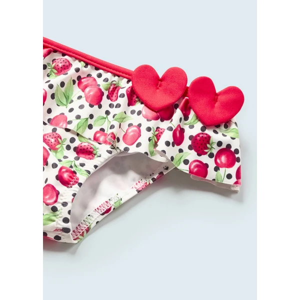 MAYORAL SET SWIMSUIT WITH HAT RED