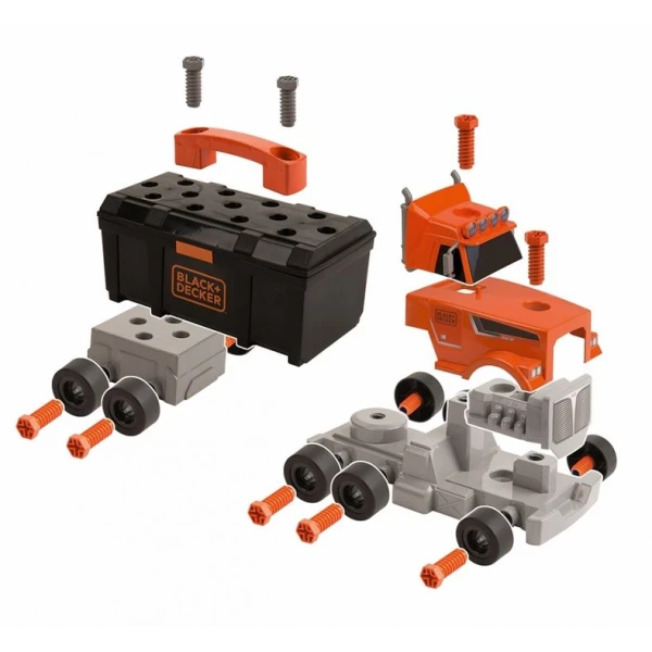 SMOBY BLACK & DECKER TRUCK WITH TOOLS