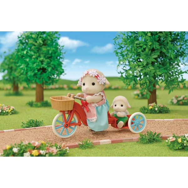 THE SYLVANIAN FAMILIES POPCORN DELIVERY TRIKE 5653