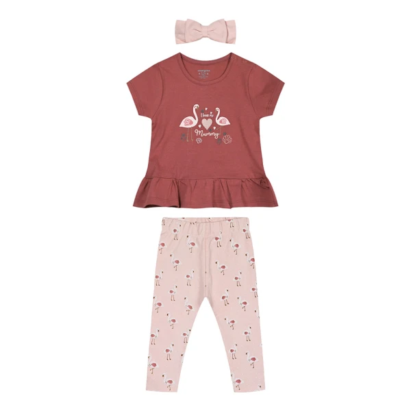 ENERGIERS 3 PCS INFANT\'S SET POWDER
