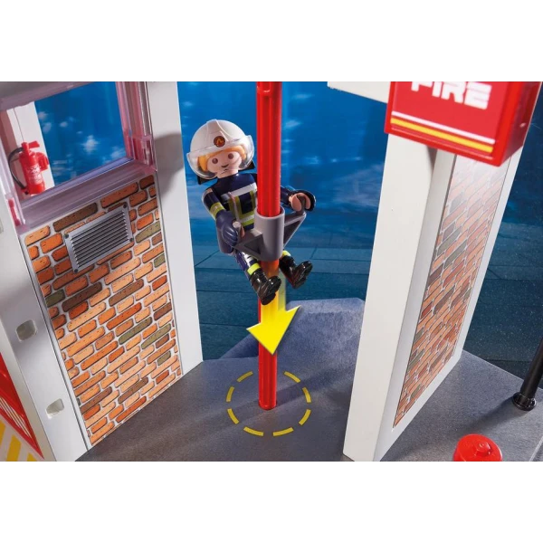 PLAYMOBIL CITY ACTION LARGE FIRE STATION