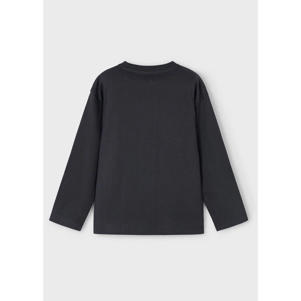 MAYORAL  LONG-SLEEVE T-SHIRT GREY DARK