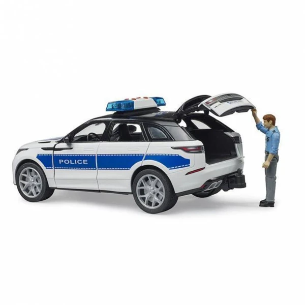 BRUDER POLICE RANGE ROVER VELAR WITH POLICE OFFICER