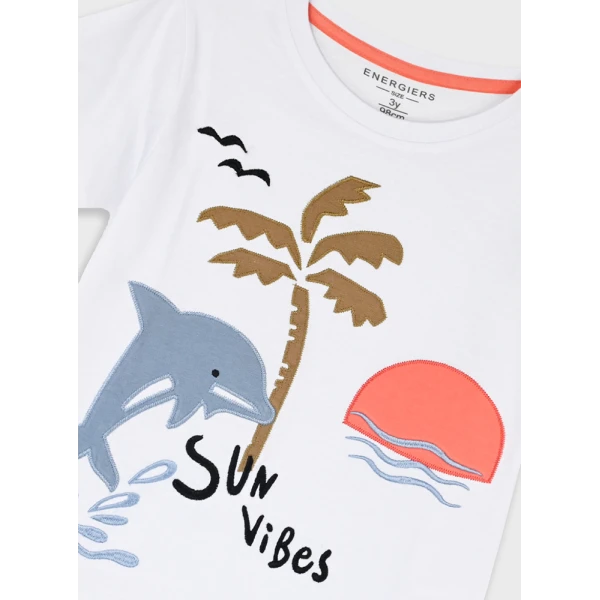 ENERGIERS BLOUSE BOY BEBE WHITE