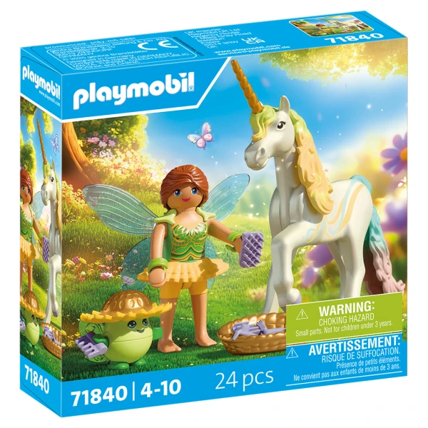 PLAYMOBIL UNICORN WITH MULTICOLOUR MANE