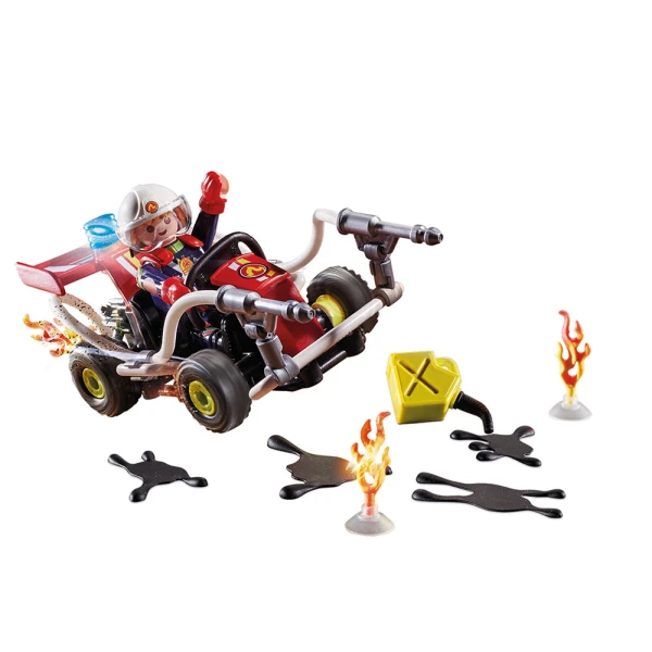 PLAYMOBIL STUNT SHOW FIRE QUAD
