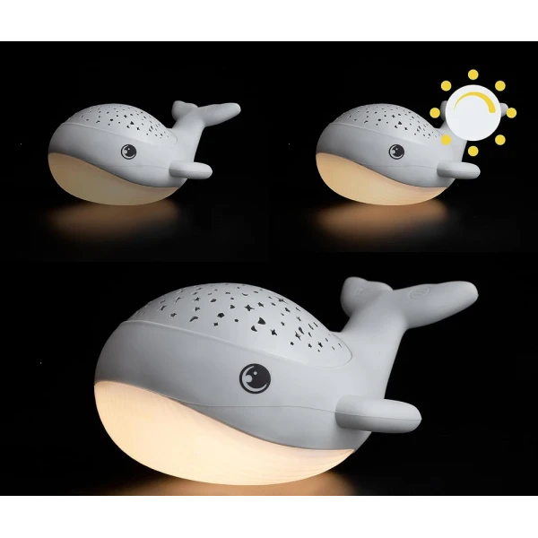 MEGA LIGHT KIDS DECORATIVE LAMP - WILLY WHALE