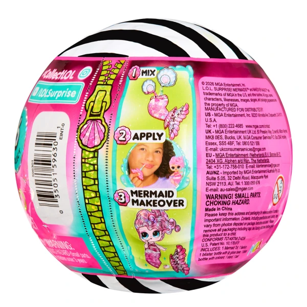 LOL SURPRISE MERMAIDS MAKEOVER MAGIC DOLL