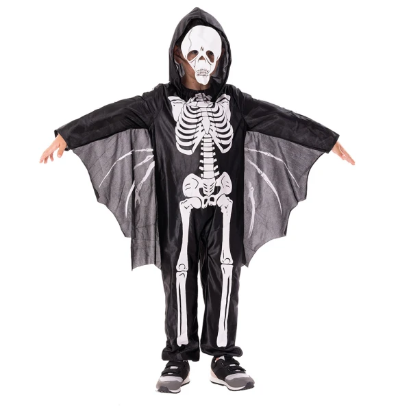 ΑΠΟΚΡΙΑΤΙΚΗ ΣΤΟΛΗ BAT SKELETON