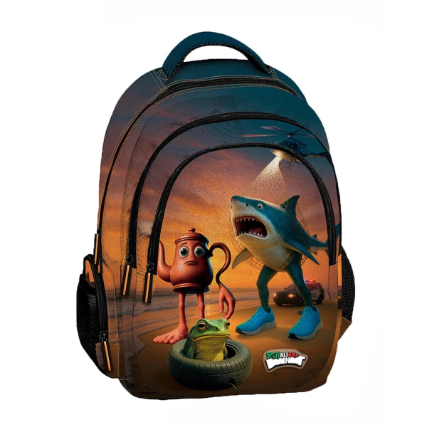 MULTI-COMPARTMENT BACKPACK TEAM BRAINROT