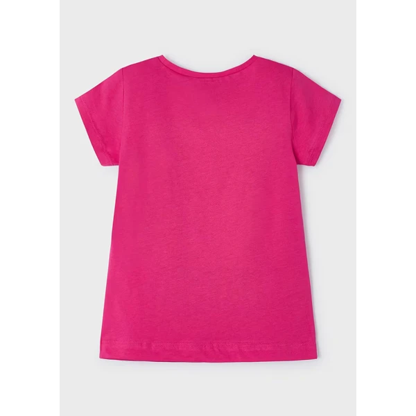 MAYORAL SHORT SLEEVES BLOUSE FUCHSIA