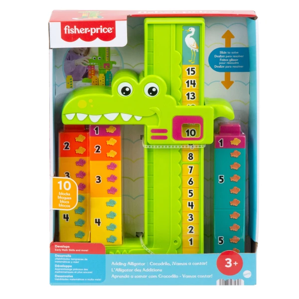FISHER PRICE EDUCATIONAL TOY ALLIGATOR