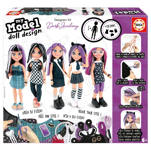 EDUCA MY MODEL DOLL DESIGN DARK ACADEMY
