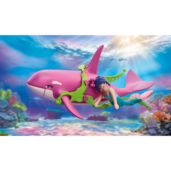 PLAYMOBIL FANTASY & MAGIC ORCA WITH MERMAID