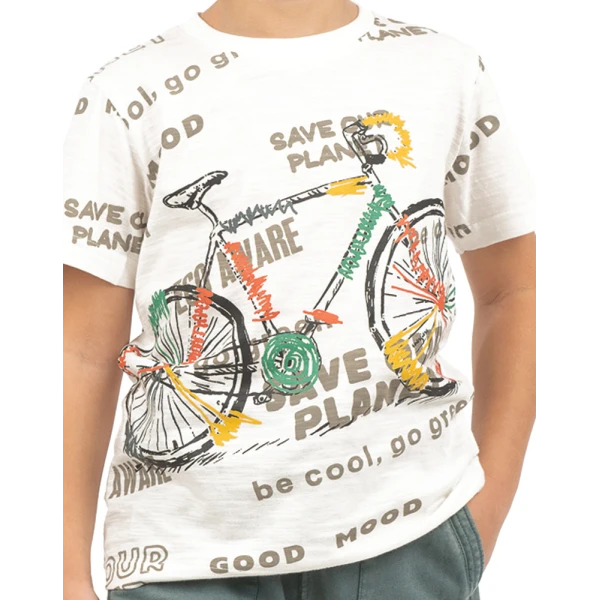 ENERGIERS BEBE BOY BLOUSE ECRU