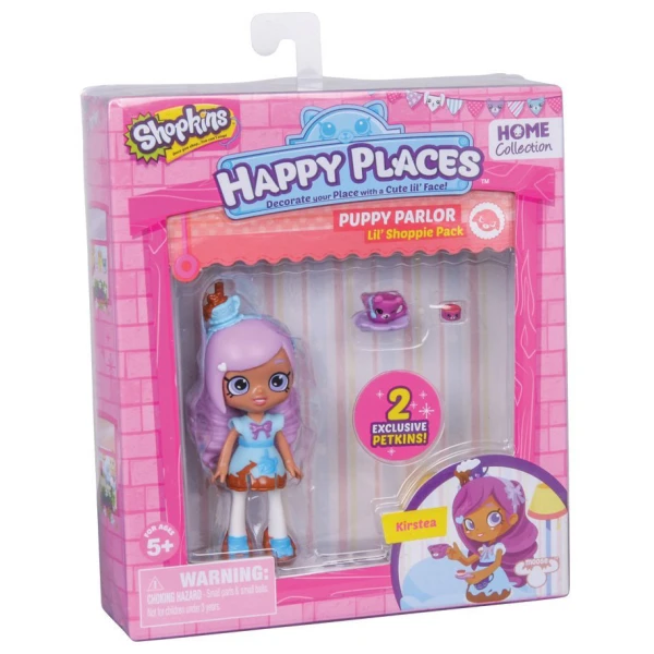 SHOPKINS HAPPY PLACES MINI DOLL & ACCESSORIES - 6 DESIGNS