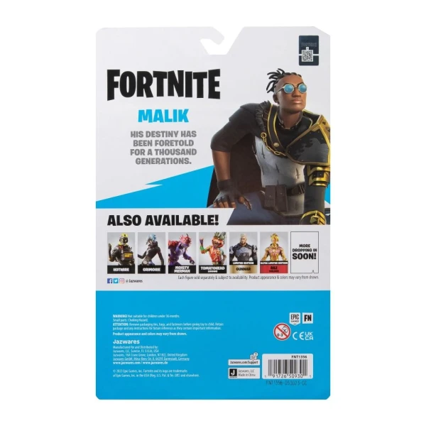 FORTNITE SINGLE FIGURE 10cm. W24 - MALIK