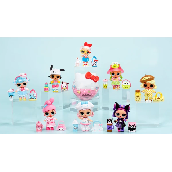 LOL SURPRISE LOVES HELLO KITTY & ΦΙΛΕΣ ΚΟΥΚΛΑ