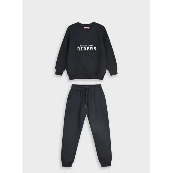ENERGIERS TRACKSUIT BOY BLACK