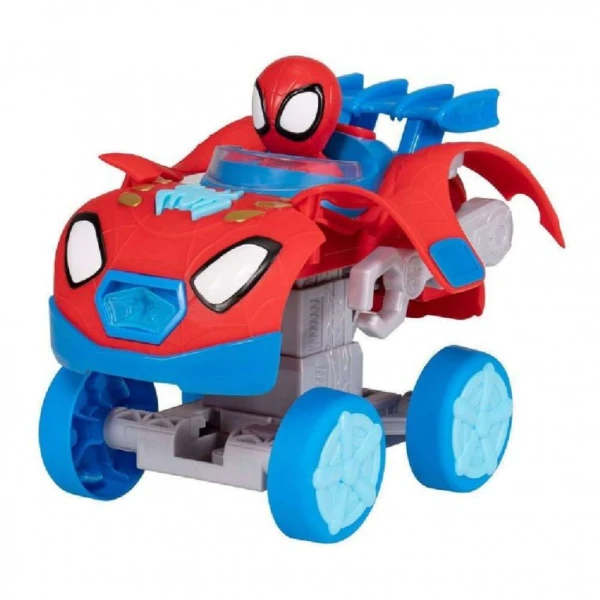 SPIDEY AND HIS AMAZING FRIENDS ΟΧΗΜΑ-ΡΟΜΠΟΤ 20 εκ. 2 ΣΕ 1 ΜΕ ΦΙΓΟΥΡΑ