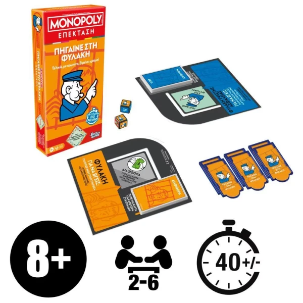 ΕΠΕΚΤΑΣΗ ΕΠΙΤΡΑΠΕΖΙΟΥ ΠΑΙΧΝΙΔΙΟΥ MONOPOLY ΠΗΓΑΙΝΕ ΣΤΗ ΦΥΛΑΚΗ