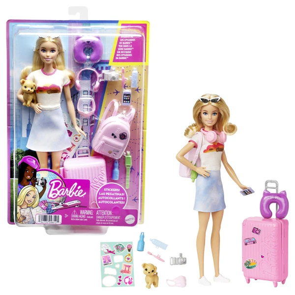 BARBIE DOLL READY TO TRAVEL
