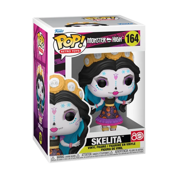 FUNKO POP! RETRO TOYS: MONSTER HIGH - SKELITA VINYL FIGURE 164