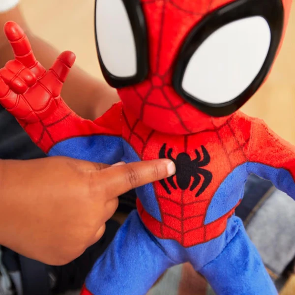 SPIDEY AND HIS AMAZING FRIENDS INTERACTIVE PLUSH DANCE N CRAWL SPIDEY