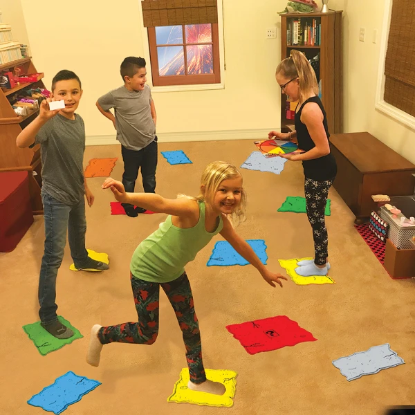 BOARD GAME THE FLOOR IS LAVA FOR AGES 5+