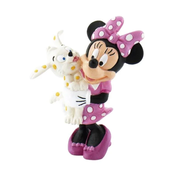 MINIATURE BULLY MINNIE WITH PUPPY 7 cm