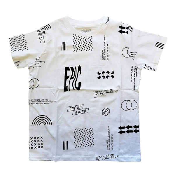 ENERGIERS BOY\'S BLOUSE WHITE